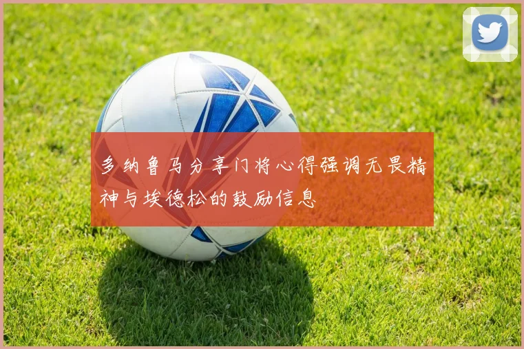 多纳鲁马分享门将心得强调无畏精神与埃德松的鼓励信息